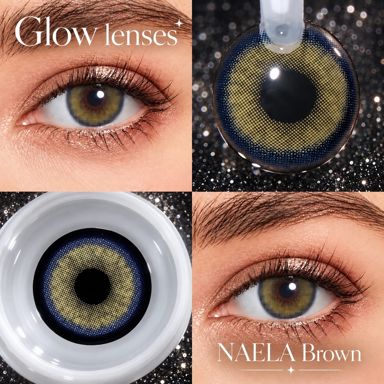 NAELA YELLOW BROWN ✦